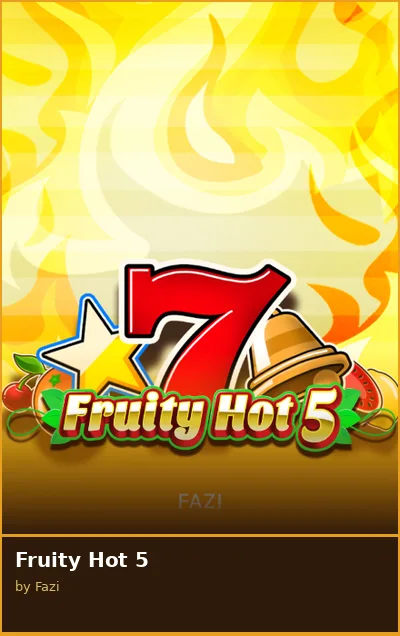 Fruity Hot 5 slot