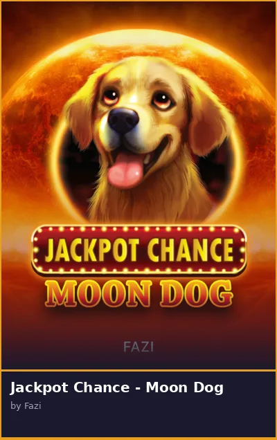 Jackpot Chance - Moon Dog slot