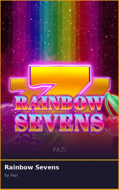 Rainbow Sevens slot