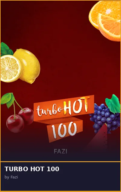 TURBO HOT 100 slot