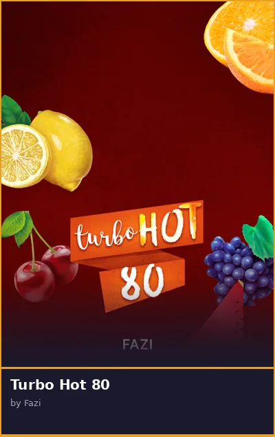 Turbo Hot 80 slot