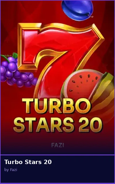 Turbo Stars 20 slot
