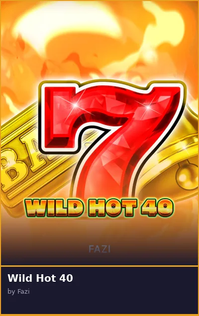 Wild Hot 40 slot