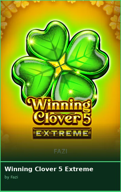 Winning Clover 5 Extreme slot