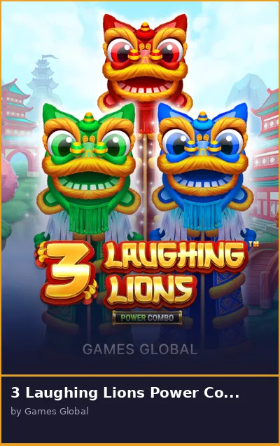 3 Laughing Lions Power Combo slot