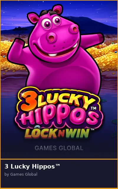 3 Lucky Hippos slot