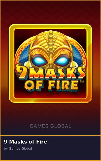 9 Masks of Fire slot