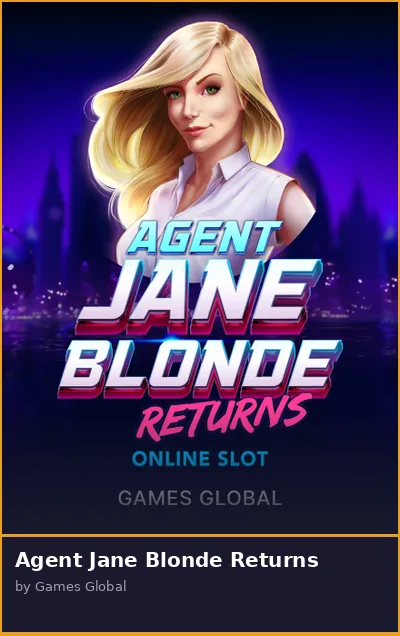 Agent Jane Blonde Returns slot
