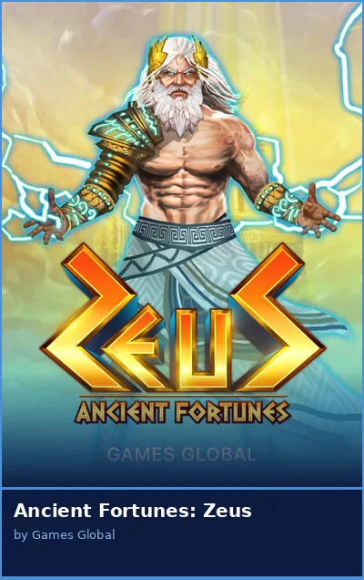 Ancient Fortunes  Zeus slot