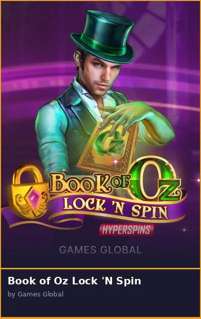 Book of Oz Lock  N Spin slot