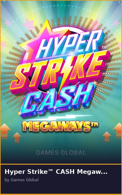 Hyper Strike  CASH Megaways slot