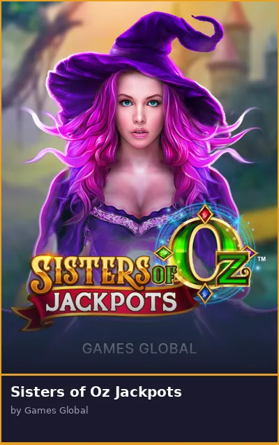 Sisters of Oz Jackpots slot