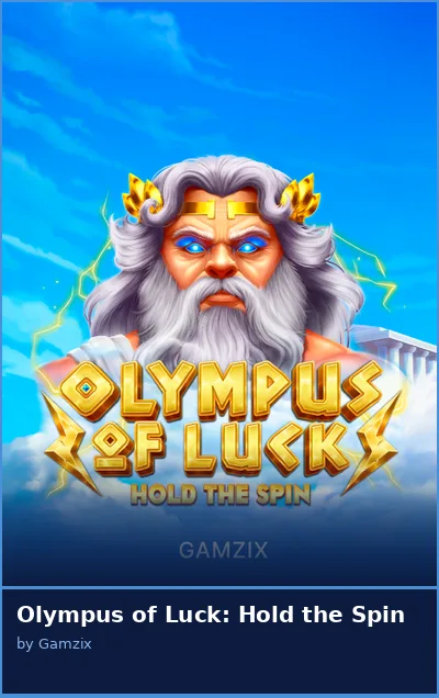Olympus of Luck  Hold the Spin slot