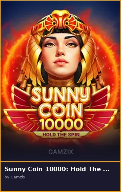 Sunny Coin 10000  Hold The Spin slot