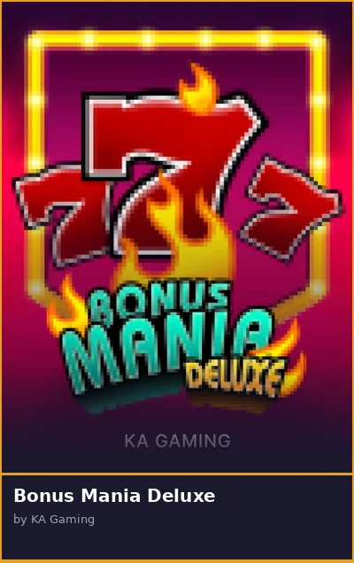 Bonus Mania Deluxe slot