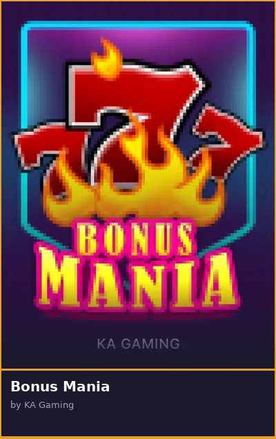 Bonus Mania slot