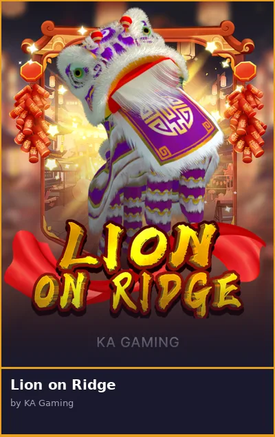 Lion on Ridge slot