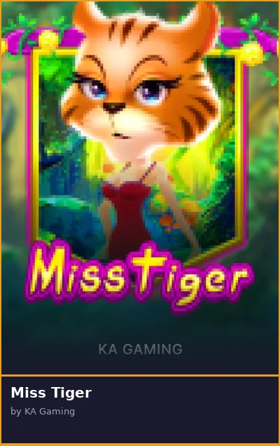 Miss Tiger slot