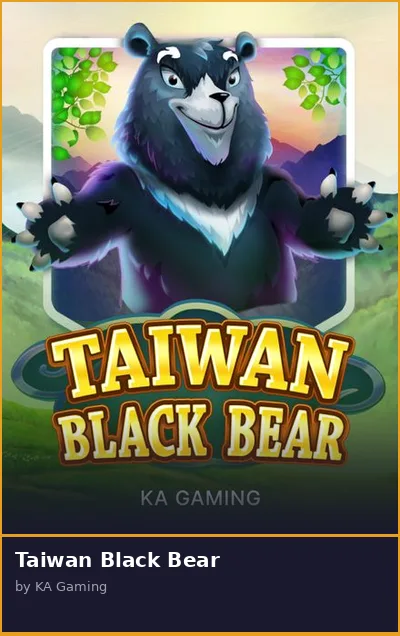Taiwan Black Bear slot