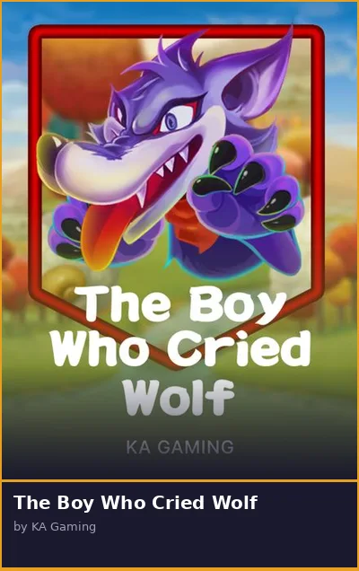 The Boy Who Cried Wolf slot