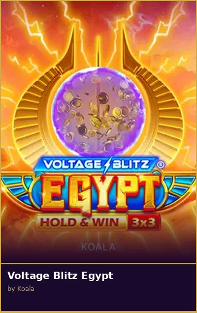 Voltage Blitz Egypt slot