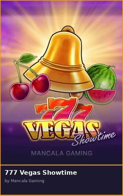 777 Vegas Showtime slot