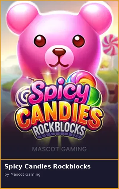 Spicy Candies Rockblocks slot