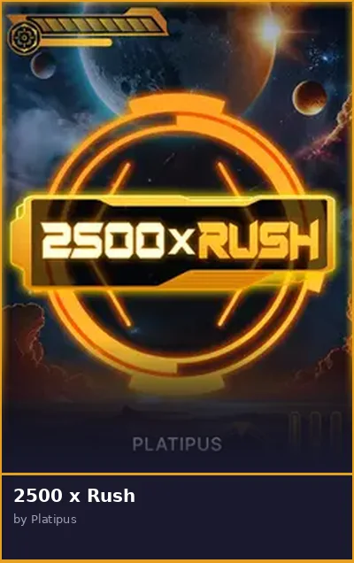 2500 x Rush slot