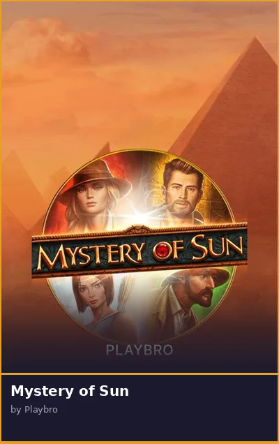 Mystery of Sun slot