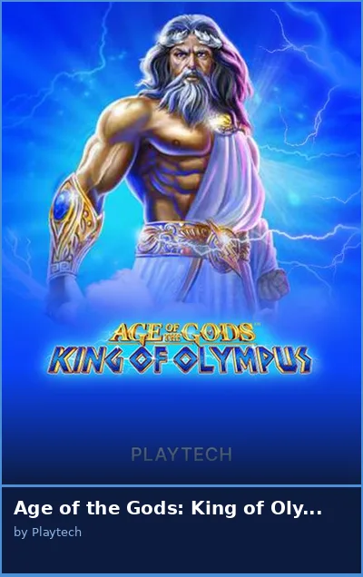 Age of the Gods  King of Olympus slot