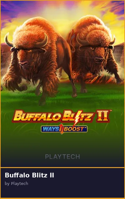 Buffalo Blitz II slot