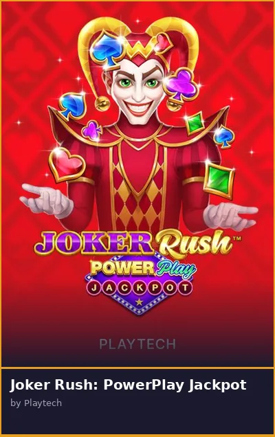 Joker Rush  PowerPlay Jackpot slot