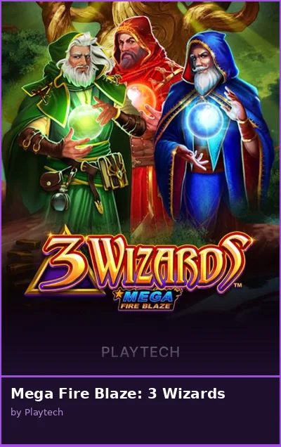 Mega Fire Blaze  3 Wizards slot