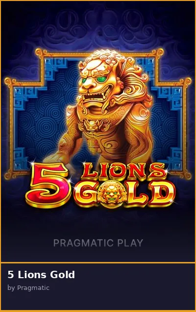 5 Lions Gold slot