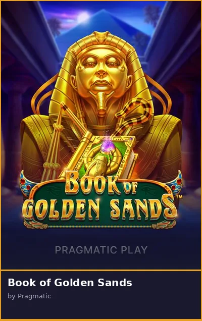 Book of Golden Sands slot