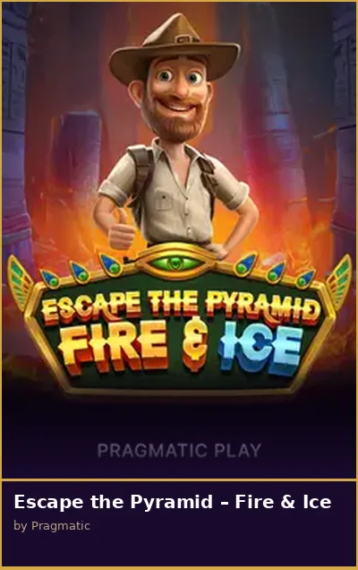 Escape the Pyramid   Fire   Ice slot