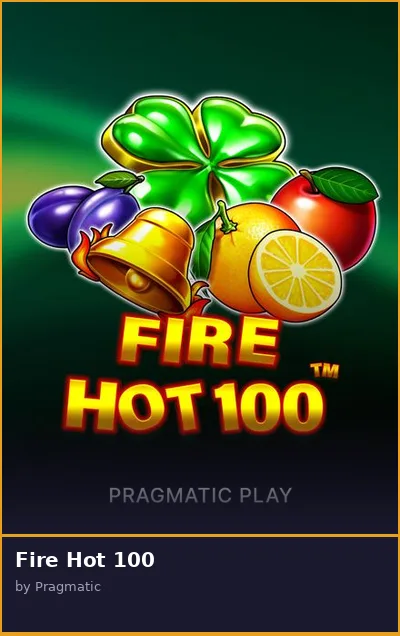 Fire Hot 100 slot
