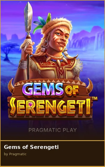 Gems of Serengeti slot
