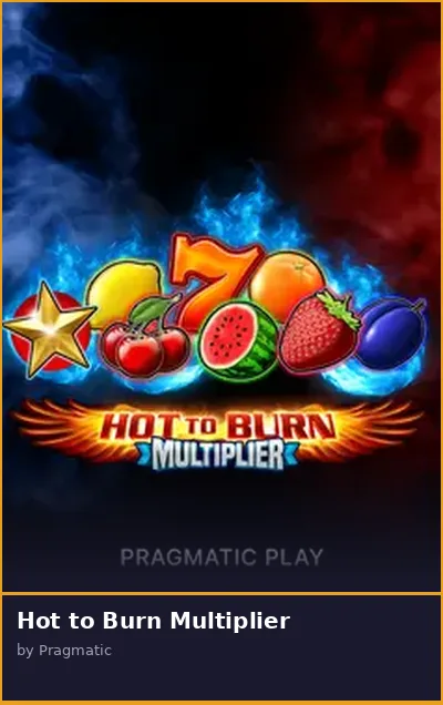 Hot to Burn Multiplier slot