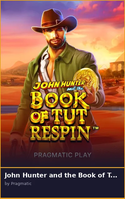 John Hunter and the Book of Tut Respin slot