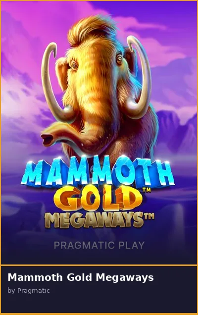 Mammoth Gold Megaways slot