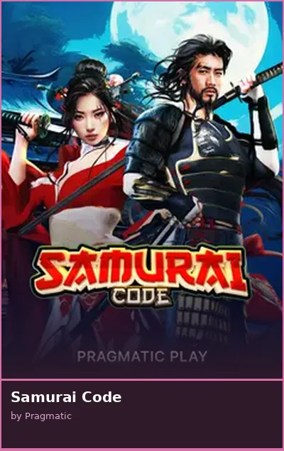 Samurai Code slot