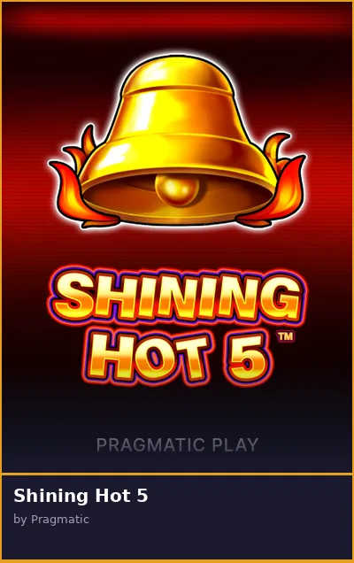 Shining Hot 5 slot
