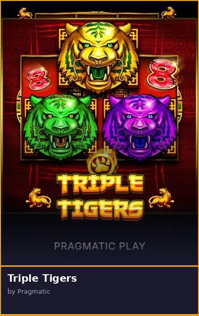 Triple Tigers slot