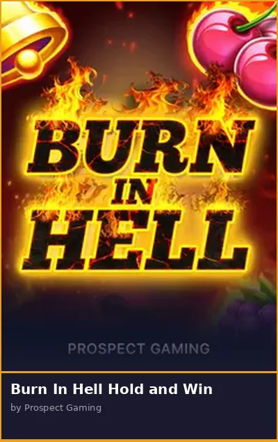 Burn In Hell Hold and Win slot