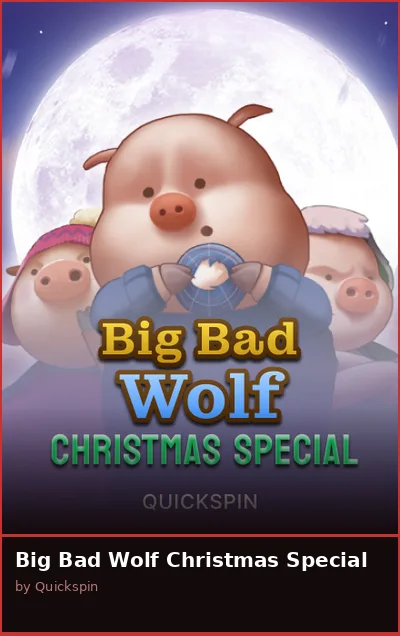 Big Bad Wolf Christmas Special slot