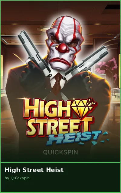 High Street Heist slot