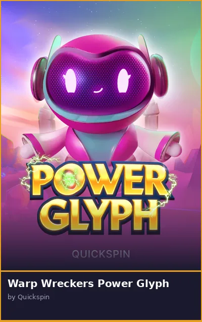 Warp Wreckers Power Glyph slot