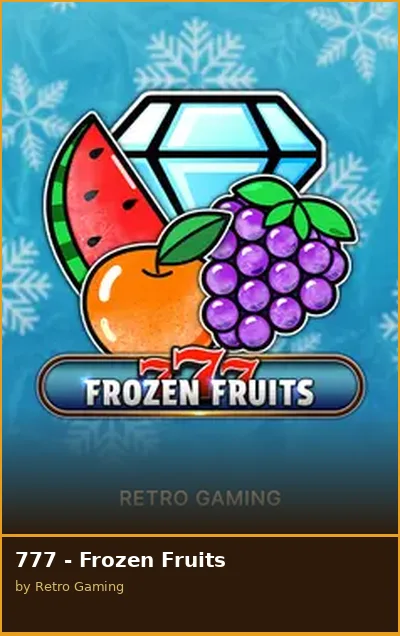 777 - Frozen Fruits slot