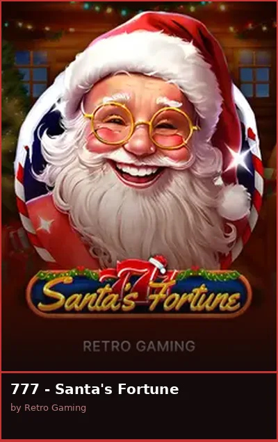 777 - Santa s Fortune slot